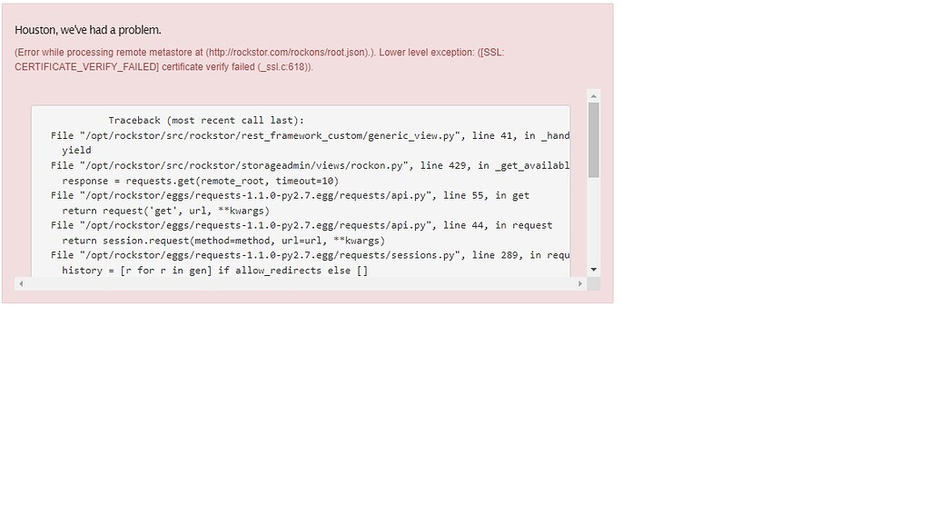 (Error while processing remote metastore at