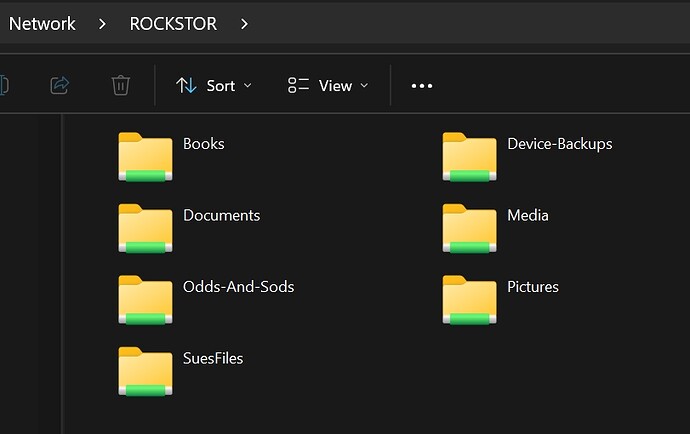 Rockstor files
