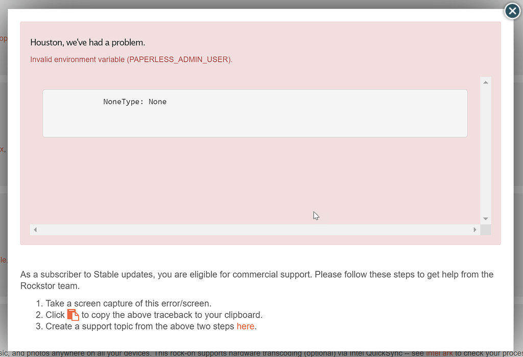 Invalid environment variable (PAPERLESS_ADMIN_USER). - Support ...